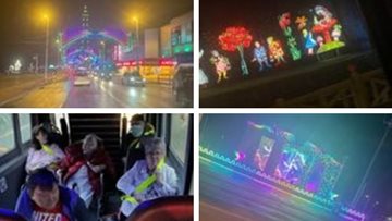 Blackpool illuminations evening trip for Leigh Residents